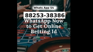 Online Betting Id Provider | The TIIS | 88253-38386