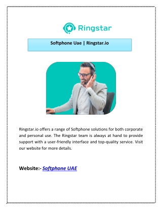 Softphone Uae | Ringstar.io