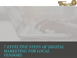 7 effective steps of digital marketing