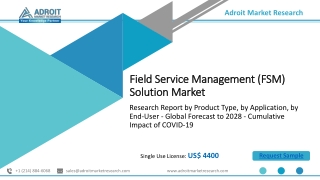 Field Service Management (FSM) Solution Market Types, Application, Strategies