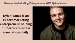 Dylan Vanas Successful Buisnessman Las Vegas