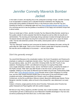 jennifer-connelly-maverick-bomber-jacket