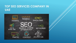 Top SEO Services Company in UAE