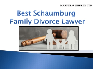 Best Schaumburg Family Divorce Lawyer