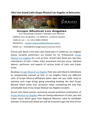 Grupo Musical Los Angeles