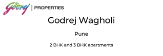 Godrej Wagholi Pune | E-Brochure