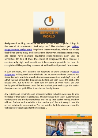 How to Get Assignment Help at Lower Rates