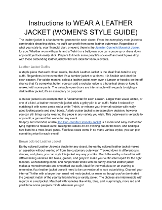 Instructions-to-wear-a-leather-jacket-women's-style-guide