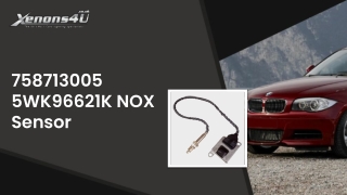 NOX Sensor 758713005 for BMW