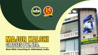 Best NDA Coaching in Allahabad, India - Major Kalshi Classes