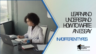 Learn and Understand How to Write an Essay