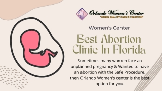 Best Abortion Clinic In Florida