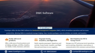 DMC Software Destination Management System