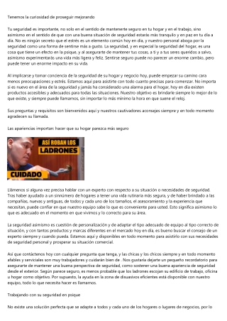 Trucos y consejos practicos de seguridad de un cerrajero profesional en materia