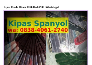 Kipas Renda Hitam Ô838·4ÔᏮI·274Ô(whatsApp)