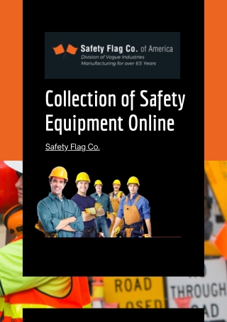 Huge Collection of Safety Equipment Online