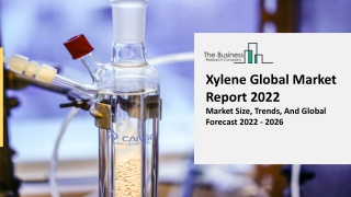 Xylene Market Growth Analysis, Trends And Outlook Report To 2031