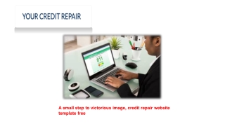 A small step to victorious image, credit repair website template free
