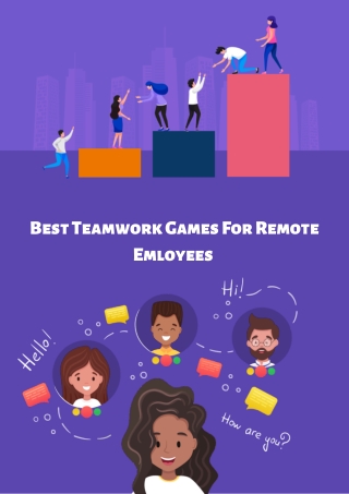 Best Teamwork Games For Remote Emloyees