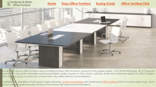 Office Furniture Showroom: the Best Place to Buy Office Furniture | Awofficefurn