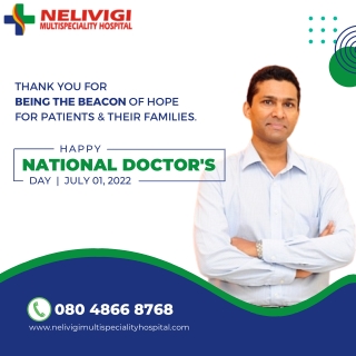 Happy Doctors Day | Best Urologist in Bellandur | Dr. Girish Nelivigi