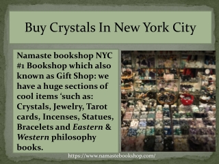 Buy Crystals In New york City