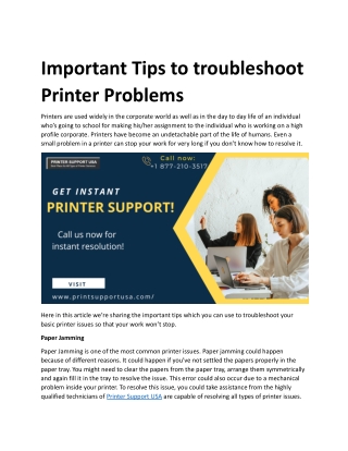 Important tips to troubleshoot printer issues.docx