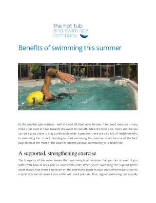 London Swimming Pool Company - The Hot Tub and Swim Spa Company