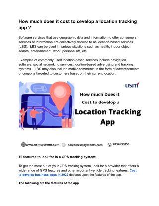 location tracking app - Google Docs