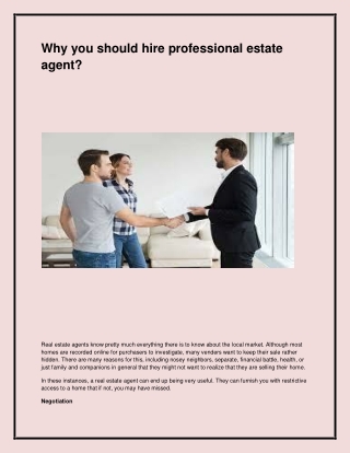 Need the best letting agent in Wallington