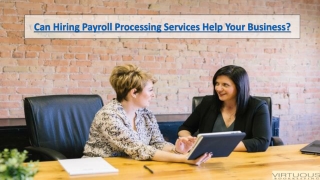 Can Hiring Payroll Processing Services Help Your Business