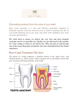 Root Canal Treatment - Zental