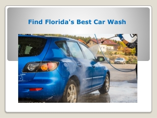 HYPOLUXO BEST CAR WASH IN FLORIDA