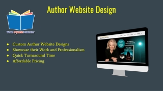 Author Website Design Services - YOP