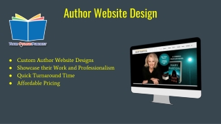 Author Website Design Services - YOP