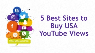 5 Best Sites to Buy USA YouTube Views