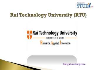 Rai Technology University (RTU)