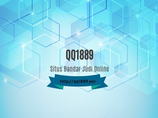 Situs Judi Online QQ1889