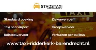 Stadstaxi Ridderkerk Barendrecht  Altijd Goedkoper  Al Vanaf €15,00