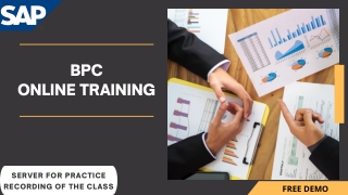 Proexcellency provides SAP BPC Online training.