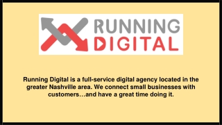 Professional SEO Agency - Running Digital