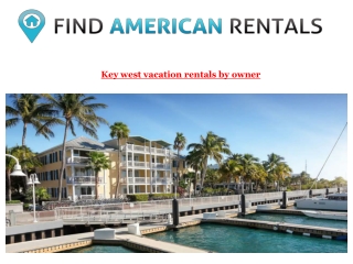 Key west vacation rentals by owner