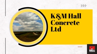 Approach to Basement Contractors at K&M Hall Concrete Ltd