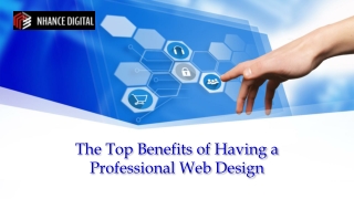 The Top Benefits of Having a Professional Web Design