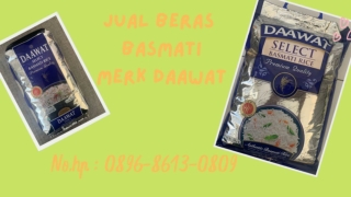 PENJUAL AMANAH, WA : 0896-8613-0890, Tempat Kulakan Beras Basmati Merk Daawat Di