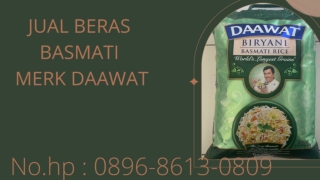BERKUALITAS, WA : 0896-8613-0890, Order  Beras Basmati Merk Daawat Di Jogja