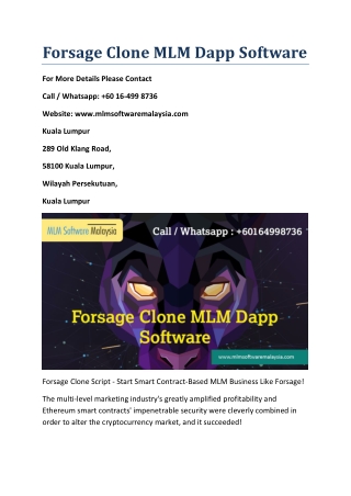Forsage_clone_MLM_Dapp_software