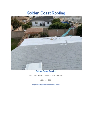 Golden Coast Roofing