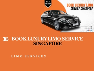 Book Luxury Limo Service Singapore