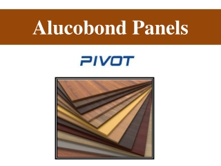 Alucobond Panels